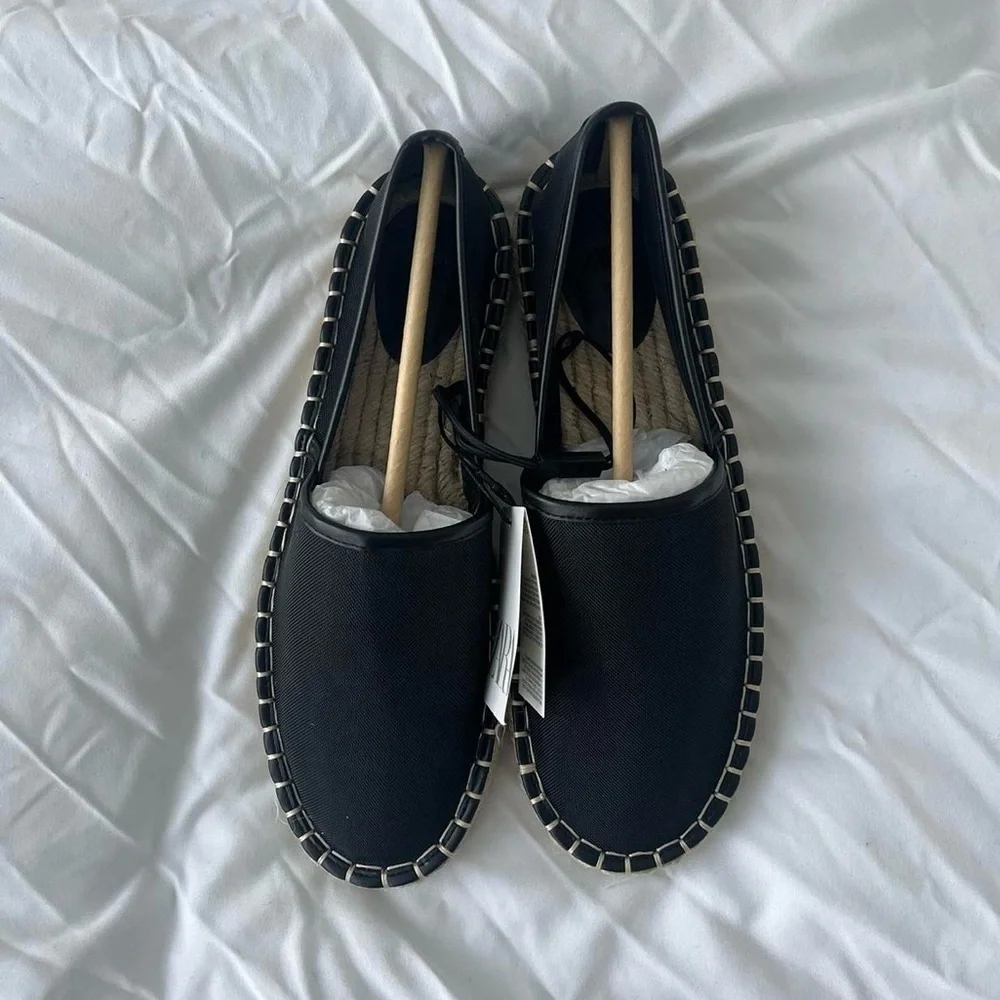 ZARA Mesh Espadrilles Jute Soles 3518/310